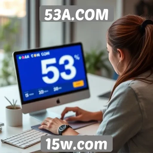 Análise da interface do usuário no 53A.COM